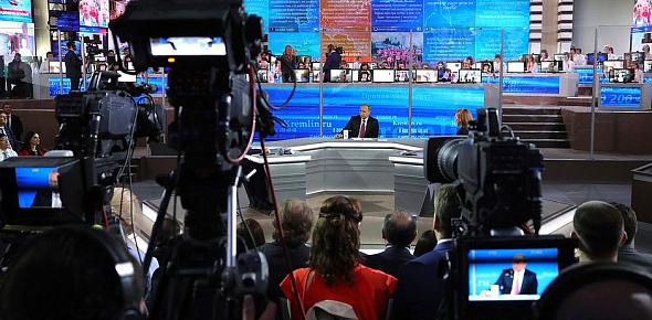 Прямая линия с Путиным пройдет в декабре вместе с большой пресс-конференцией