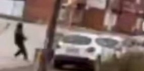 На месте происшествия. Источник: Стоп-кадр из видео, опубликованного в соцсетях