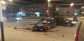 В Оренбурге на перекрестке произошло ДТП