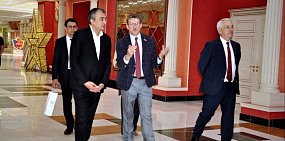 Шелковый путь XXI века: Президент оренбургской группы компаний «Армада» встретился с послом Узбекистана