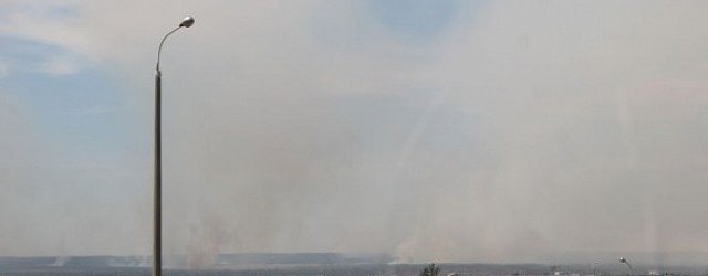 Онлайн: Пожар под Новотроицком локализован