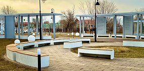 В Орске закончили ремонт сквера Пушкина. Как он выглядит теперь?