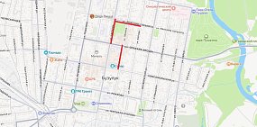 В День России в центре Бузулука перекроют движение транспорта