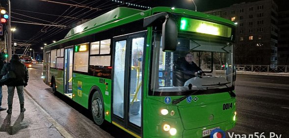 Новый автобус «ЛиАЗ» в Оренбурге