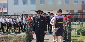 Оренбургской школе присвоили имя погибшего полицейского Евгения Никулина