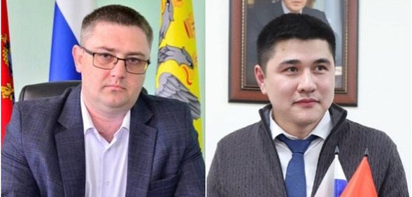 Артем Учкин и Максим Лащ. Фото: Администрация Оренбурга и муниципального округа Текстильщики