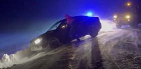 Кадр спасения. Источник: Полиция Оренбуржья