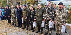 Мобилизованные жители Орска