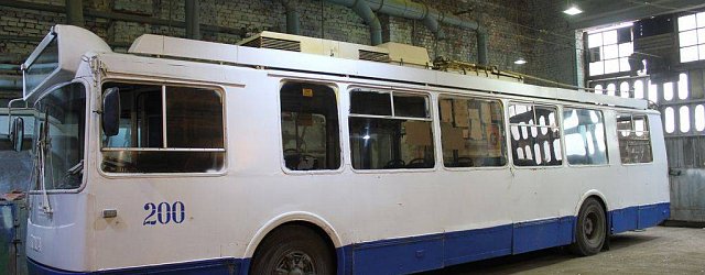В троллейбусном депо Оренбурга