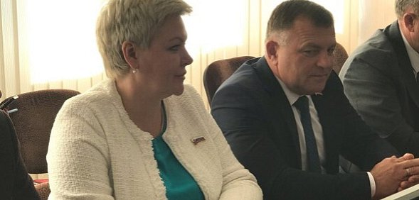 Оксана Гельмель на горсовете 25 сентября 2025 года