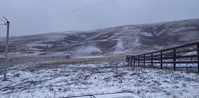 Оснежение трассы. Источник фото: «Кувандык 365»