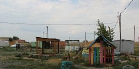 В поселке Новая Биофабрика. Фото из архива