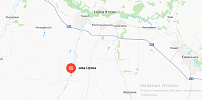 Река Сорока в Тоцком районе на Яндекс.Карты