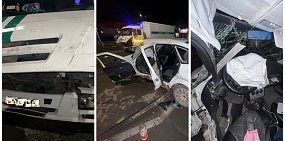 На месте ДТП. Источник: УМВД России по Оренбургской области