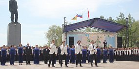 #Ретро56: история появления памятника летчику Валерию Чкалову в Оренбурге