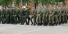 Военнослужащие в Оренбургской области. Фото из архива
