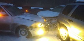 ДТП на трассе Оренбург-Орск, 16.02.2020