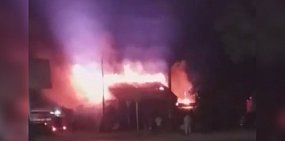 Видео: В Советском районе Орска произошел пожар