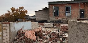Вековое здание детского сада №6 на улице 9 января в Орске сносят