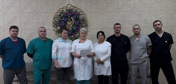 Видеообращение врачей из патологоанатомического отделения ГКБ № 1 ,фото: скриншот видео