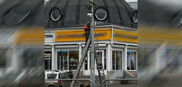 В Орске в районе ДК нефтехимиков установили новые камеры фиксации ПДД