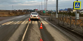 Под Оренбургом ребенок попал под колеса автомобиля
