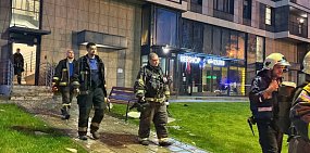 Этой ночью беспилотник попал в жилой дом в Красногорске в Подмосковье