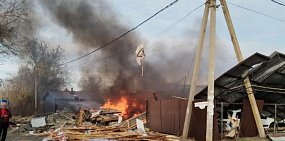 В Оренбурге следователи выясняют обстоятельства пожара в СНТ «Тюльпан», при котором пострадала молодая женщина
