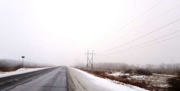 Трасса в Оренбургской области. Фото из архива 