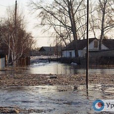 Паводок в Оренбургской области (фото из архива)