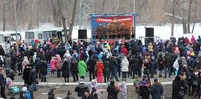 В Оренбурге отметили Масленицу