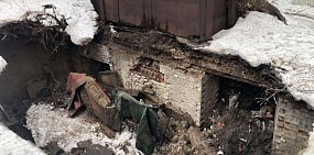 Под угрозой обрушения находится часть доходного дома Мальнева в Оренбурге. Зданию более 100 лет, это объект культурного наследия