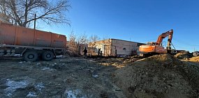 Работы в поселке ОЗТП