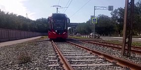 В течение двух недель в Новотроицке планируют запустить после ремонта участок трамвайных рельсов на КХП