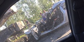 У машины, которая попала в серьезное ДТП под Самарой, были оренбургские номера