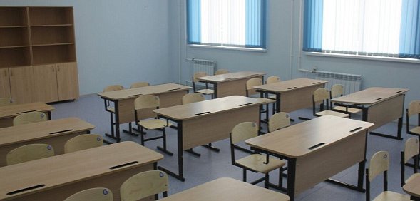 Школьный класс в Оренбургской области. Фото из архива