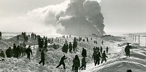 Ретро56: как боролись с последствиями снегопадов в 1941 году