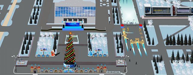 В центре Орска к Новому году установят городок за 1,3 млн руб