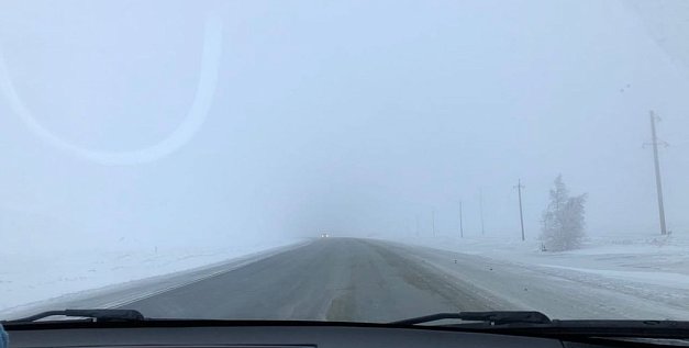 На некоторых участках трассы Оренбург – Орск сохраняется сложная обстановка