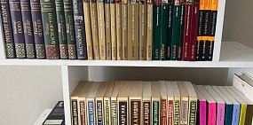 Книжная полка. Фото из архива 
