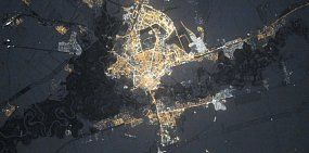 Оренбургу передали привет из Космоса