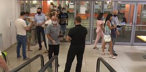 На одной из торговых точек Оренбурга 