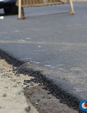 На обочинах отремонтированных дорог в Орске можно увязнуть в грязи?