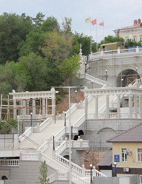 Спуск к реке Урал