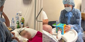 Пострадавшие от пожара дети. Источник: Анжелика Линькова
