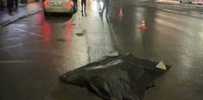 На месте ДТП 