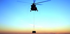 В Оренбургской области из отдаленных сел мусор будут вывозить с помощью вертолетов