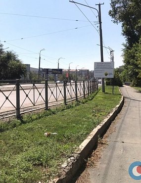 Ремонт дорог в Орске: в центре города установлен щит с некорректными данными