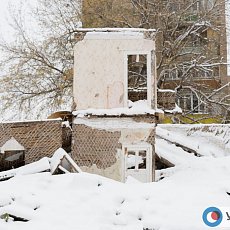 Снесенный дом, Оренбург