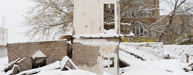 Снесенный дом, Оренбург